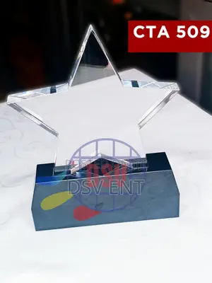 Crystal Plaque Award