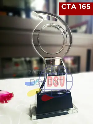 Crystal Plaque Award