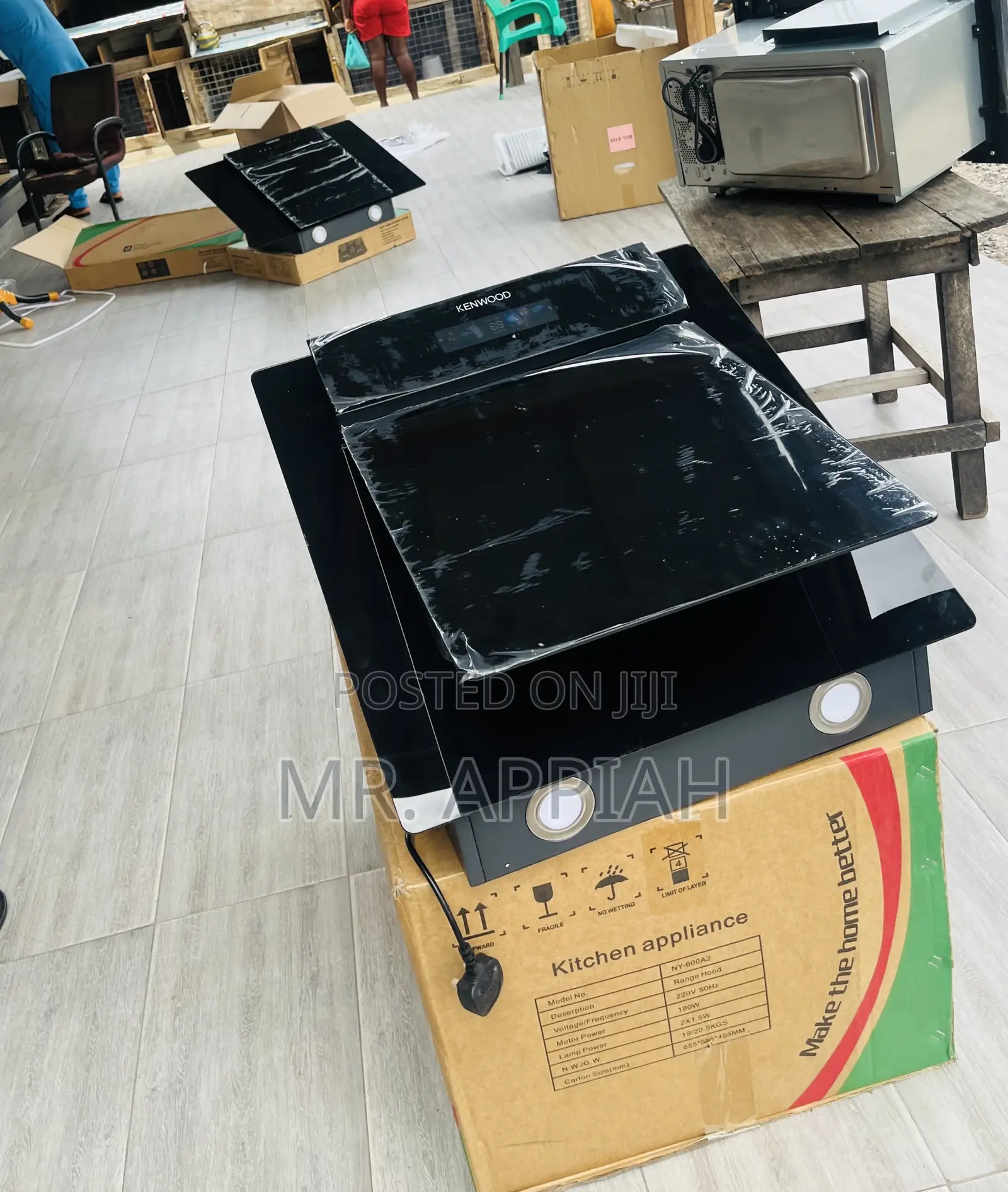High Quality Kenwood 60cmElectric Extractor(Tempered Glass)
