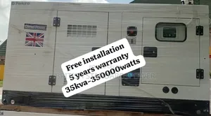 Turbo Power Up 35kva Silent Diesel Generator