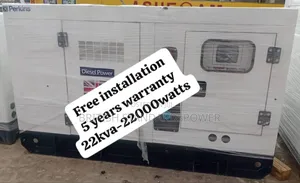 22kva Water Repellent Diesel Generator 22000watts-22kva
