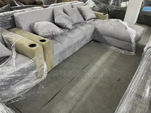 High Quality Fabric L Shape With 2 in 1 Sofa Sets