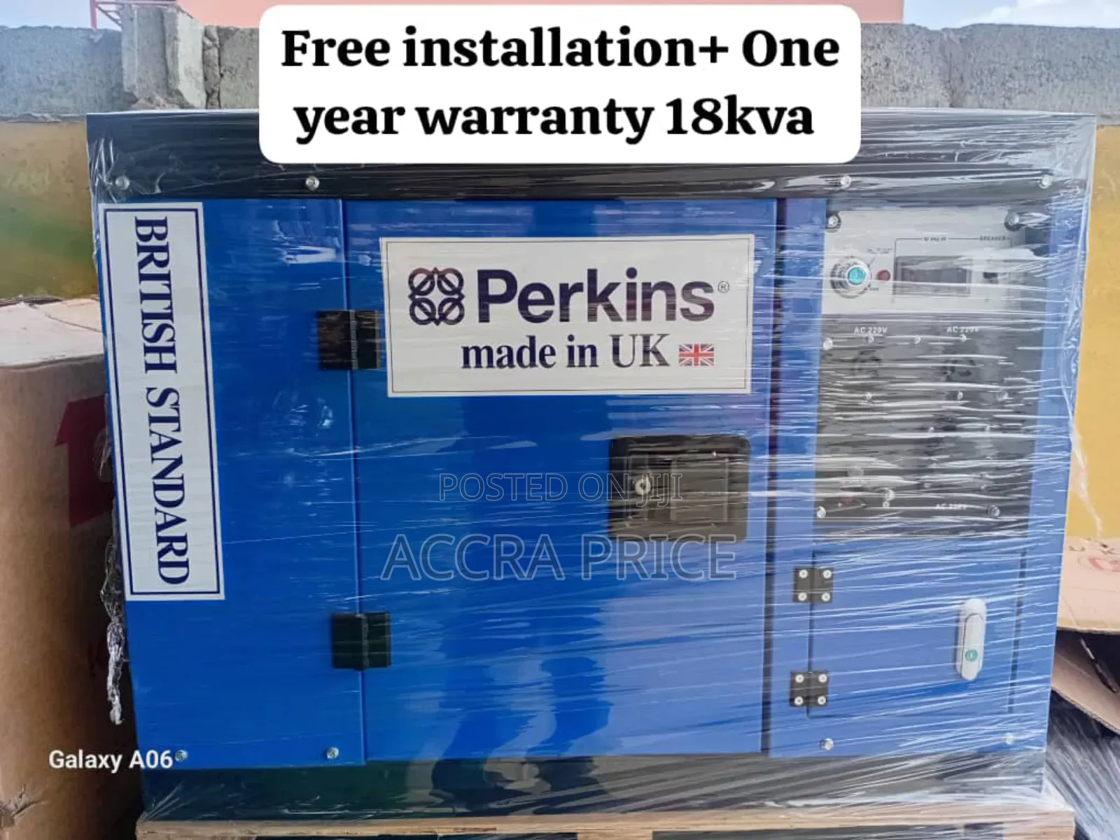 Power You Can Count on 18kva Perkins Diesel Generator 15kw