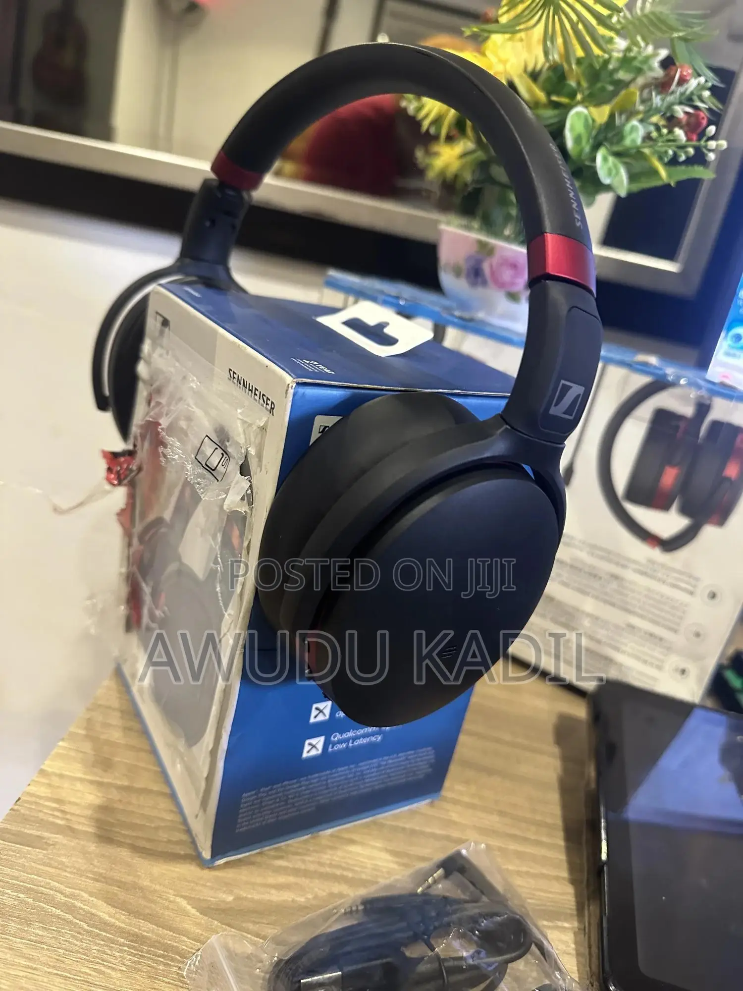 Sennheiser Headphone, Active Noise, Cancellation