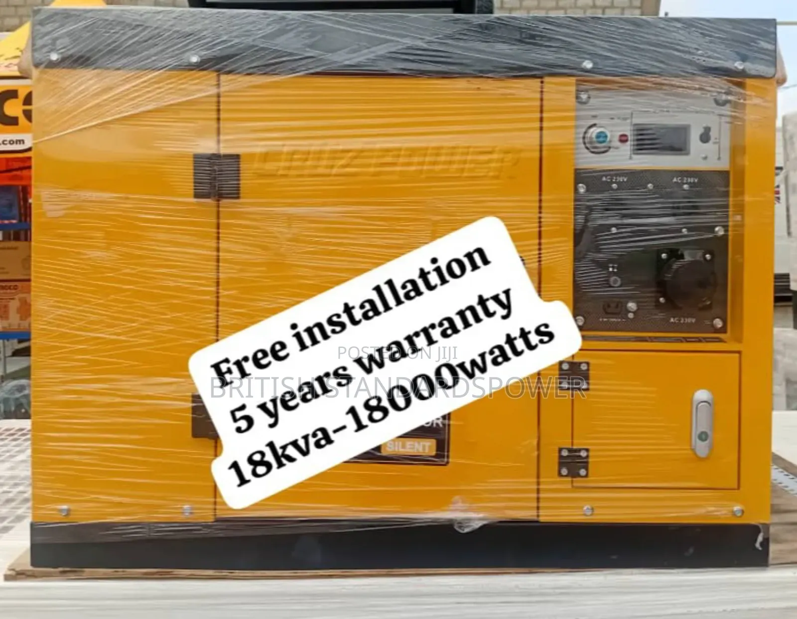 Power Quality Engine 18kva Silent Diesel Generator