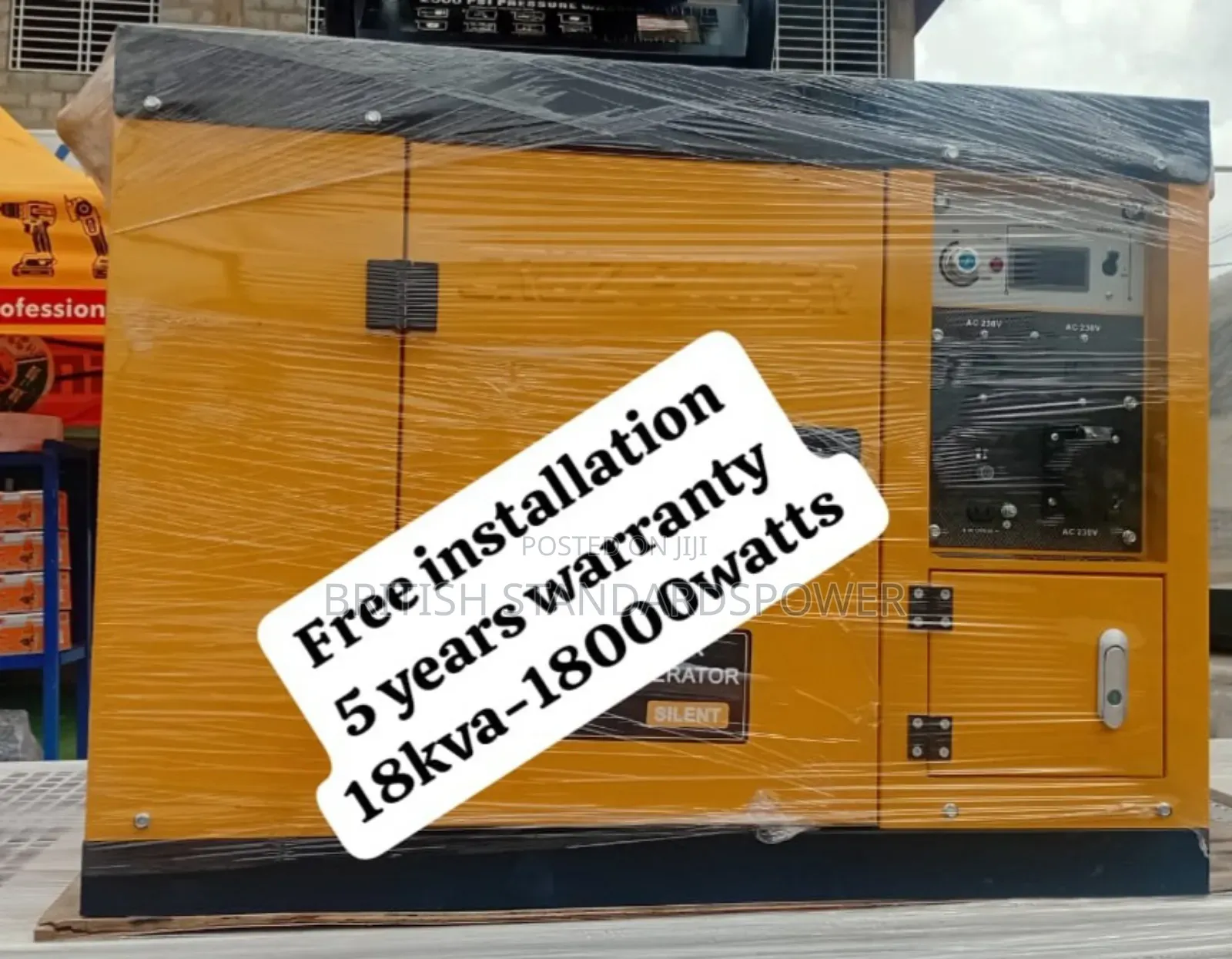 Durable Efficiency 18kva Diesel Generator