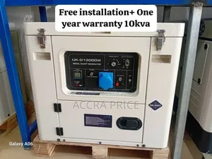 Power You Can Count on 10kva Uk-D Diesel Generator 13kw