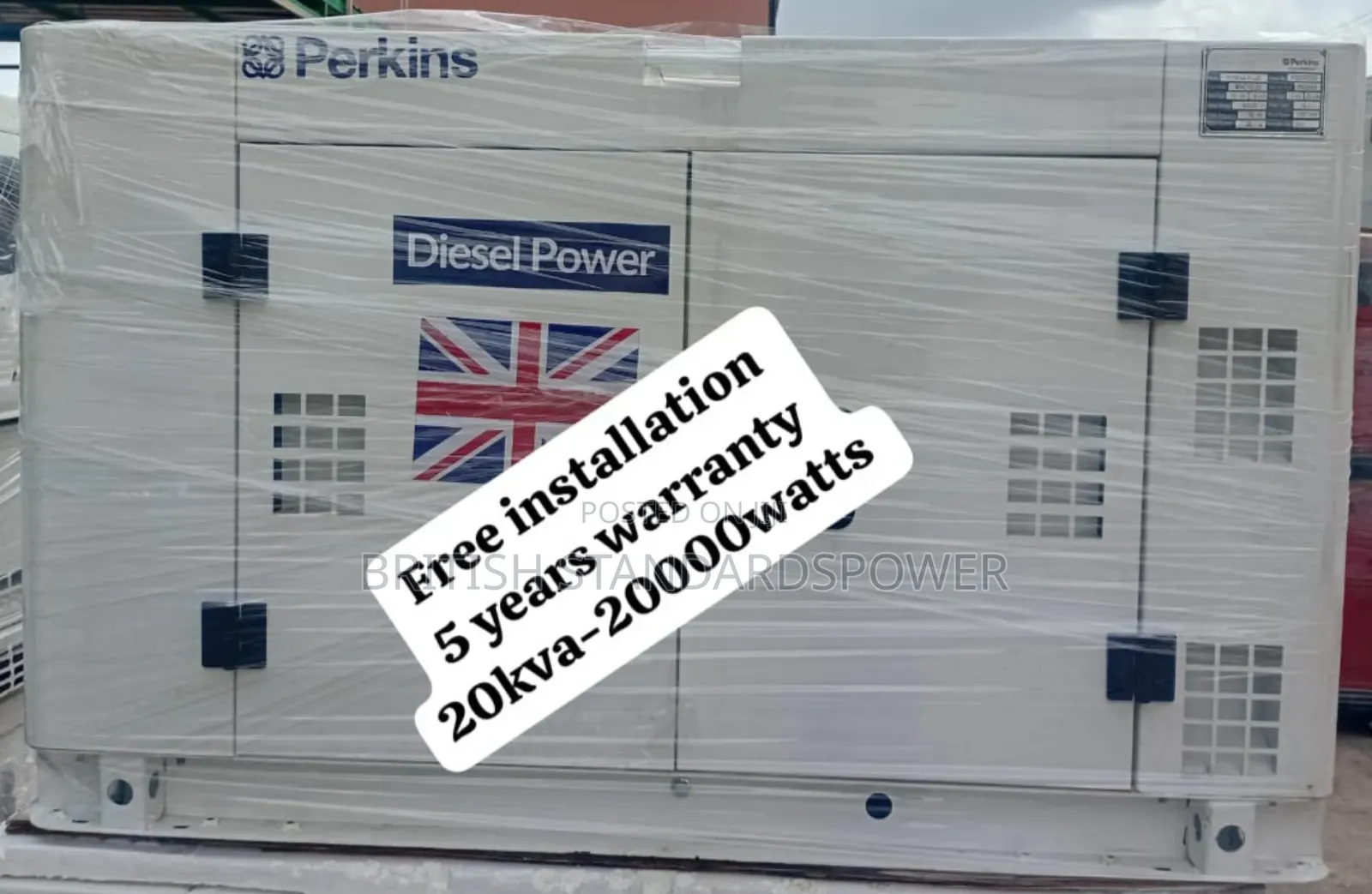 Energy Booster 20kva Silent Diesel Generator Silent