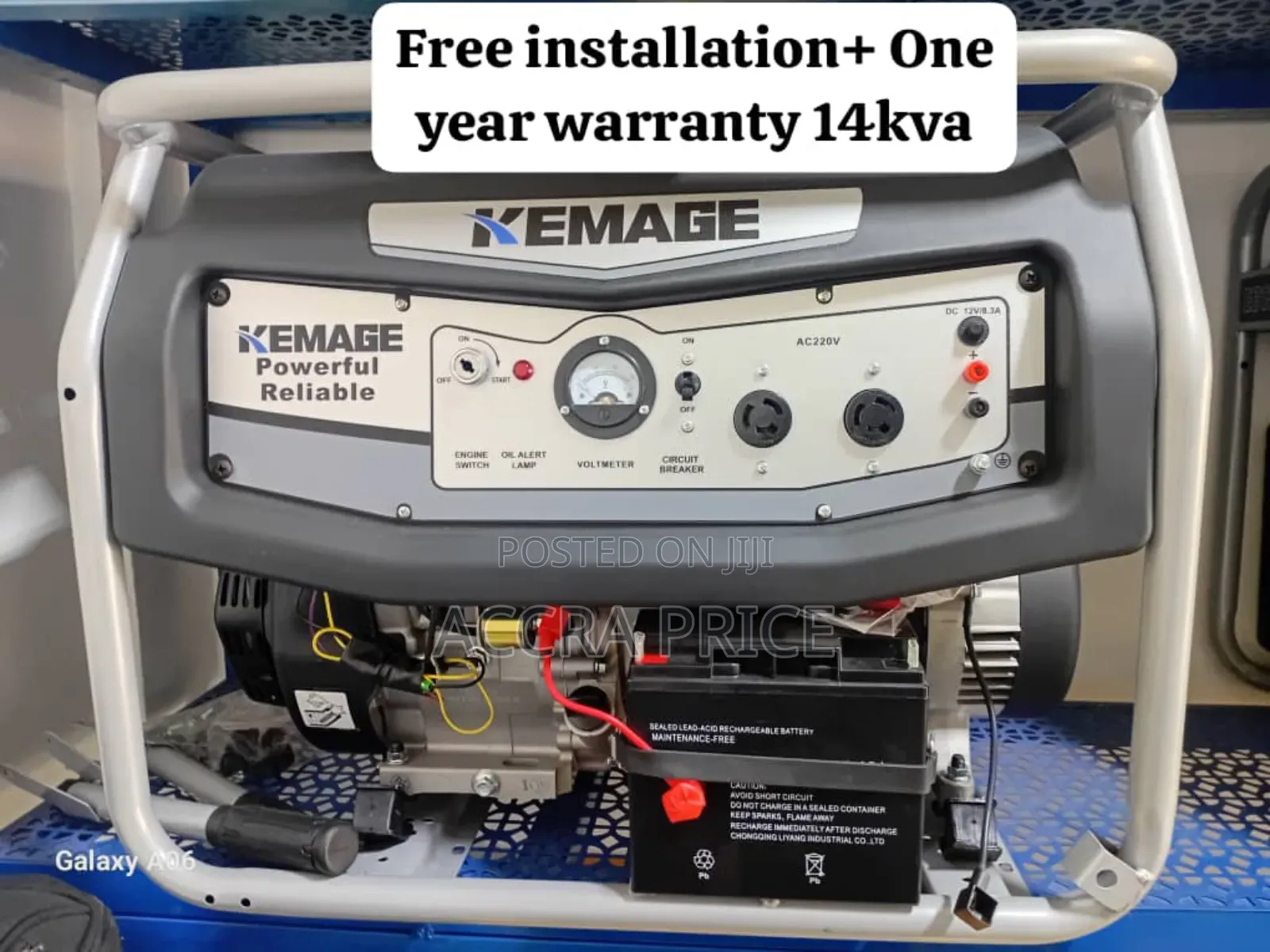 Power You Can Count on 14kva Ecoolmax Petrol Generator 16kw