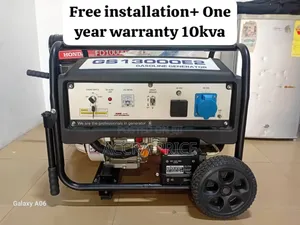 Power You Can Count on 10kva Uk-D Gasoline Generator 13kw