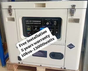 Extra Large Capacity 10kva Silent Diesel Generator Silent