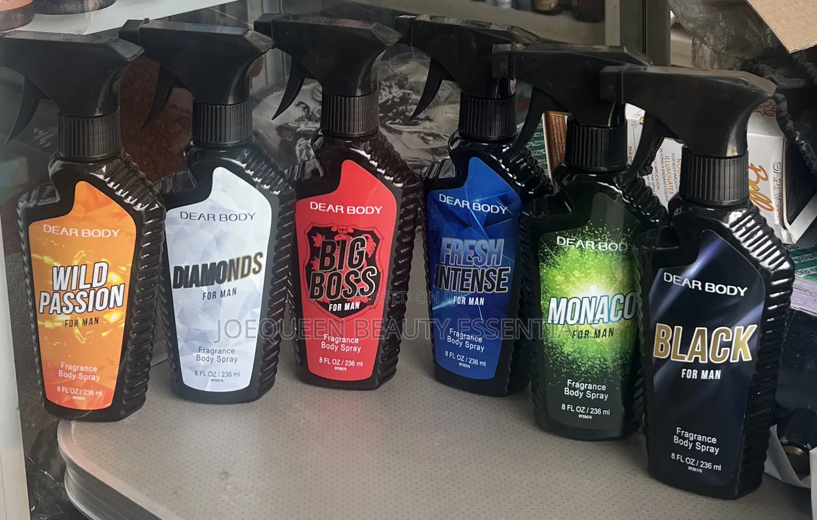 Dear Body Men Fragrance Body Spray