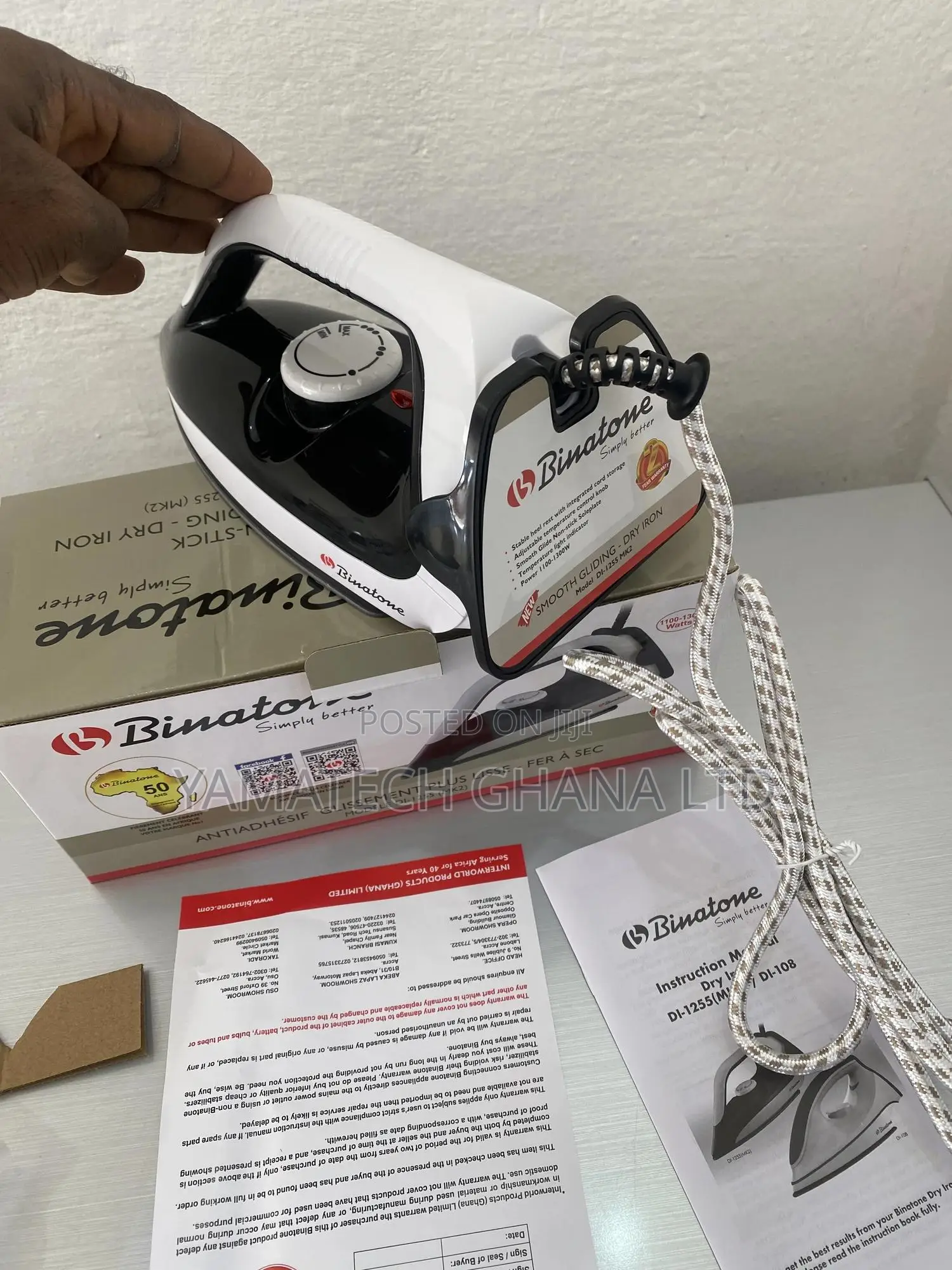 Quality And Affordable Binatone Dry Iron With Warranty