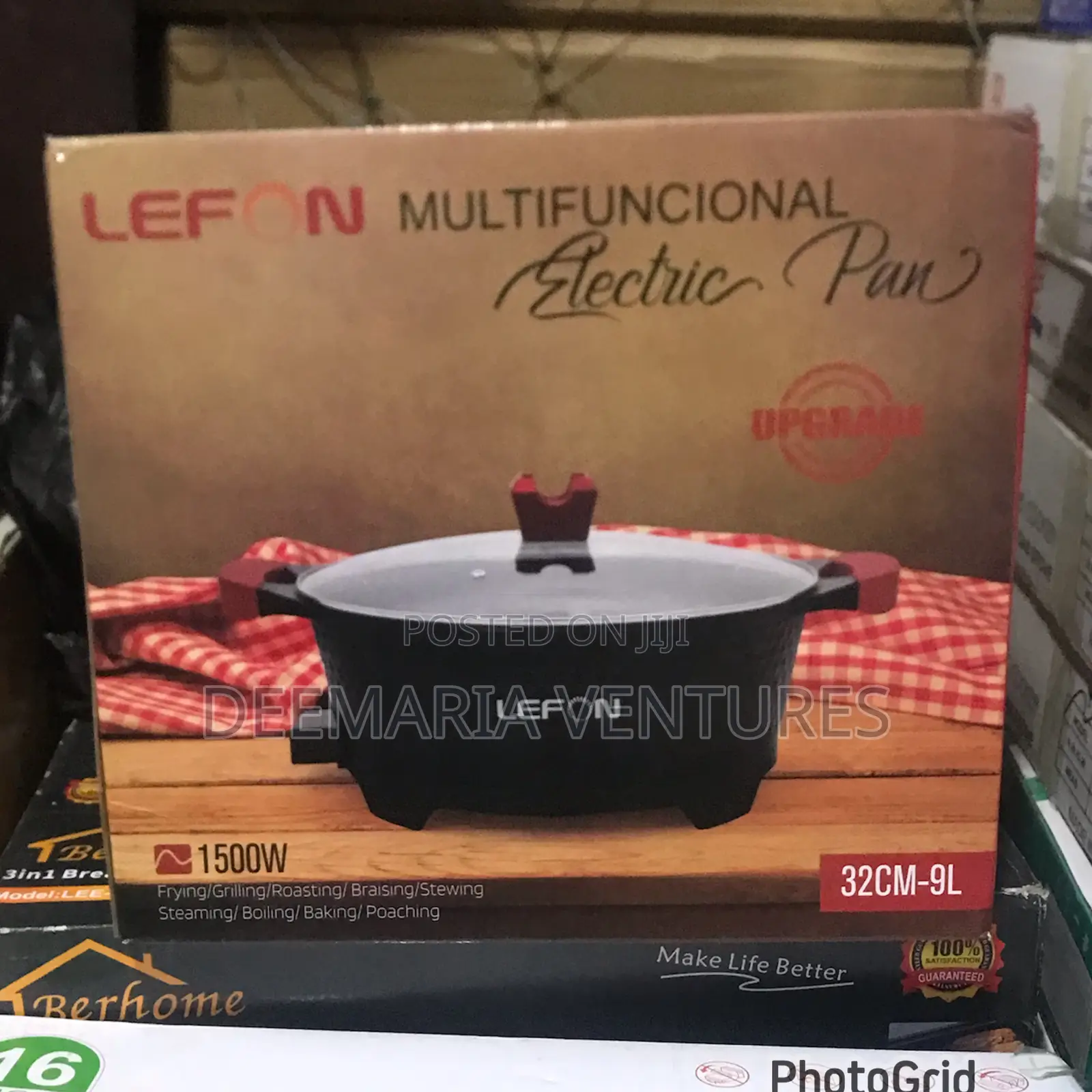 Lefon 9litres Multifunctional Electric Pan