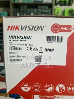 Hikvision 8mp Ip Camera 2 Way Audio Ds-2cd1t83g2-Liuf/Sl
