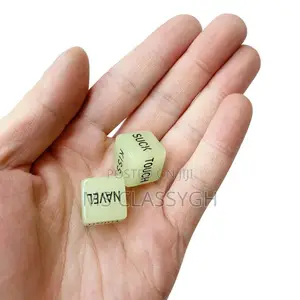 Luminous Dice and Sieves and Embossed Adult Play