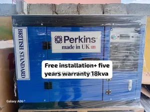 Smooth Power Delivery 18kva Diesel Genset Perkins Genset Uk