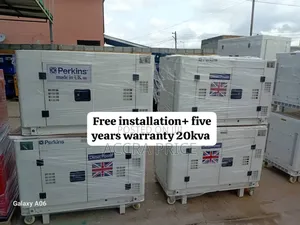 Smooth Power Delivery 20kva Diesel Genset Perkins Genset Uk