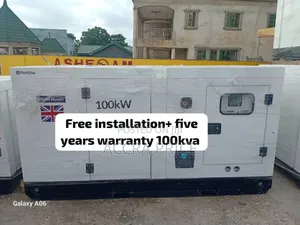 Smooth Power Delivery 100kva Diesel Genset Perkins Genset Uk