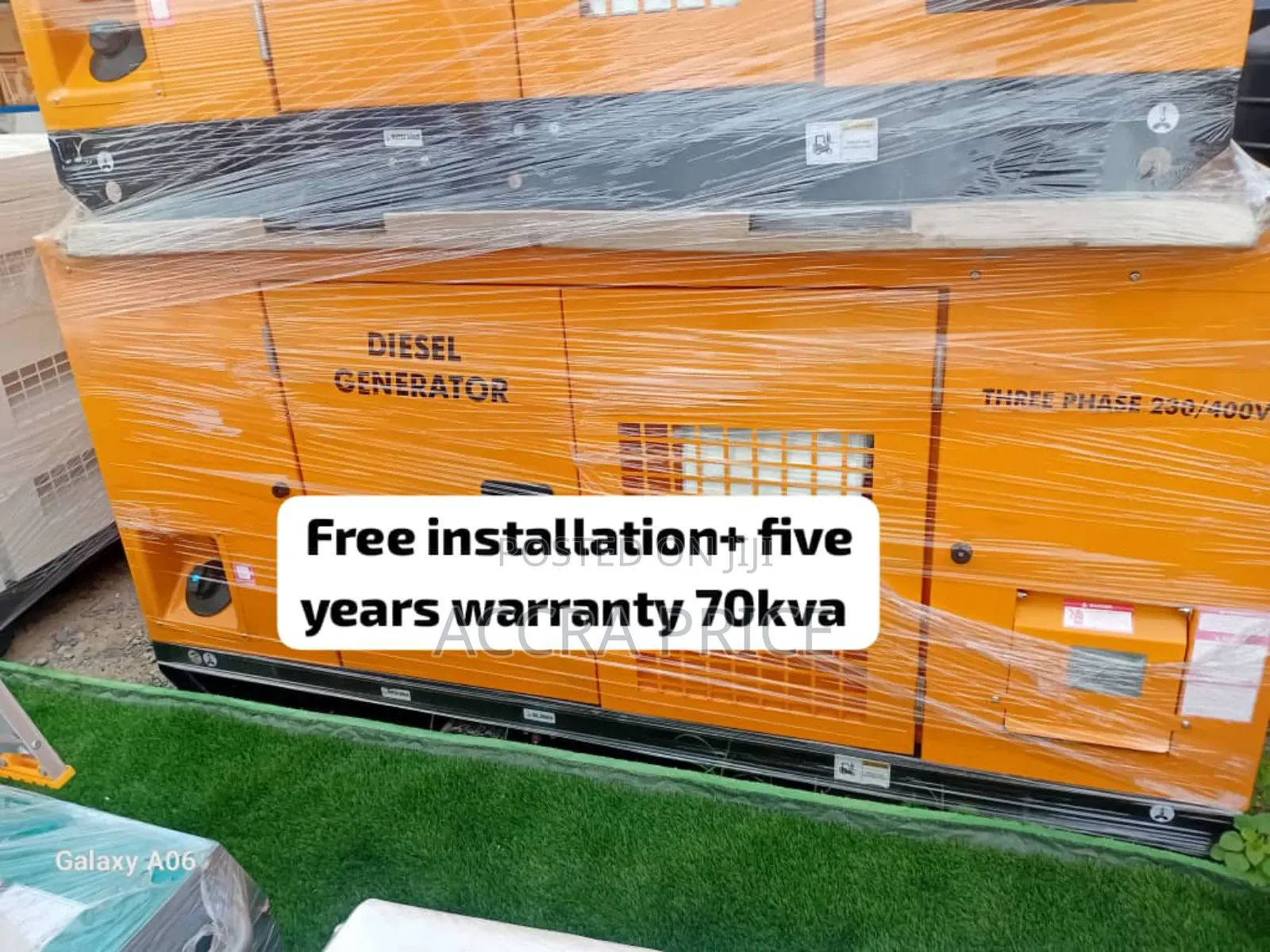 Smooth Power Delivery 70kva Diesel Genset Perkins Genset Uk