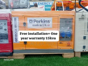 Smooth Power Delivery 15kva Diesel Genset Perkins Genset Uk