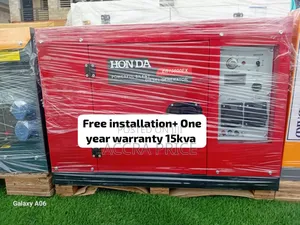 Smooth Power Delivery 15kva Diesel Genset Honda Genset Japan