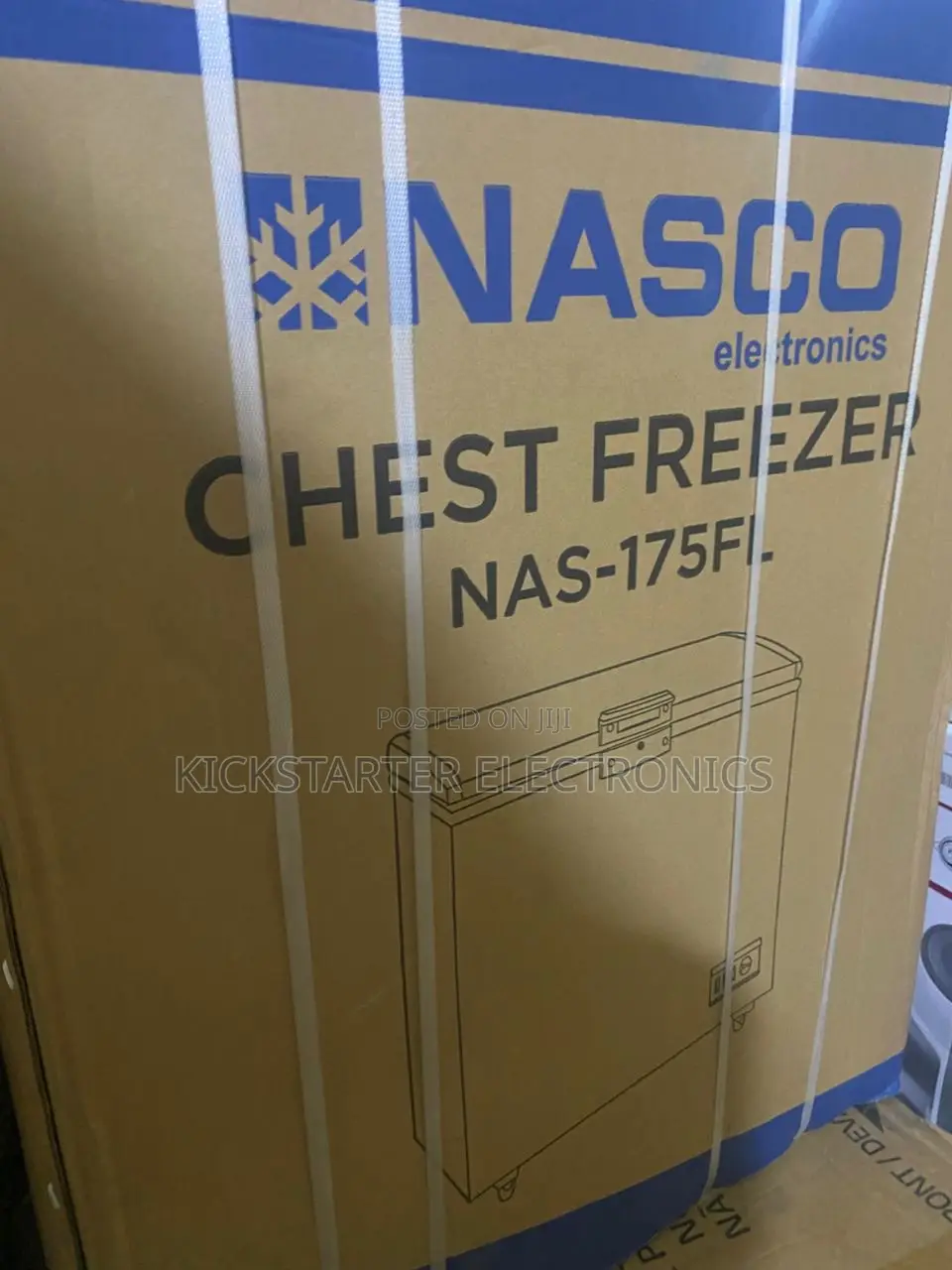 Nasco 138ltrs Chest Freezer | Nas-175fl