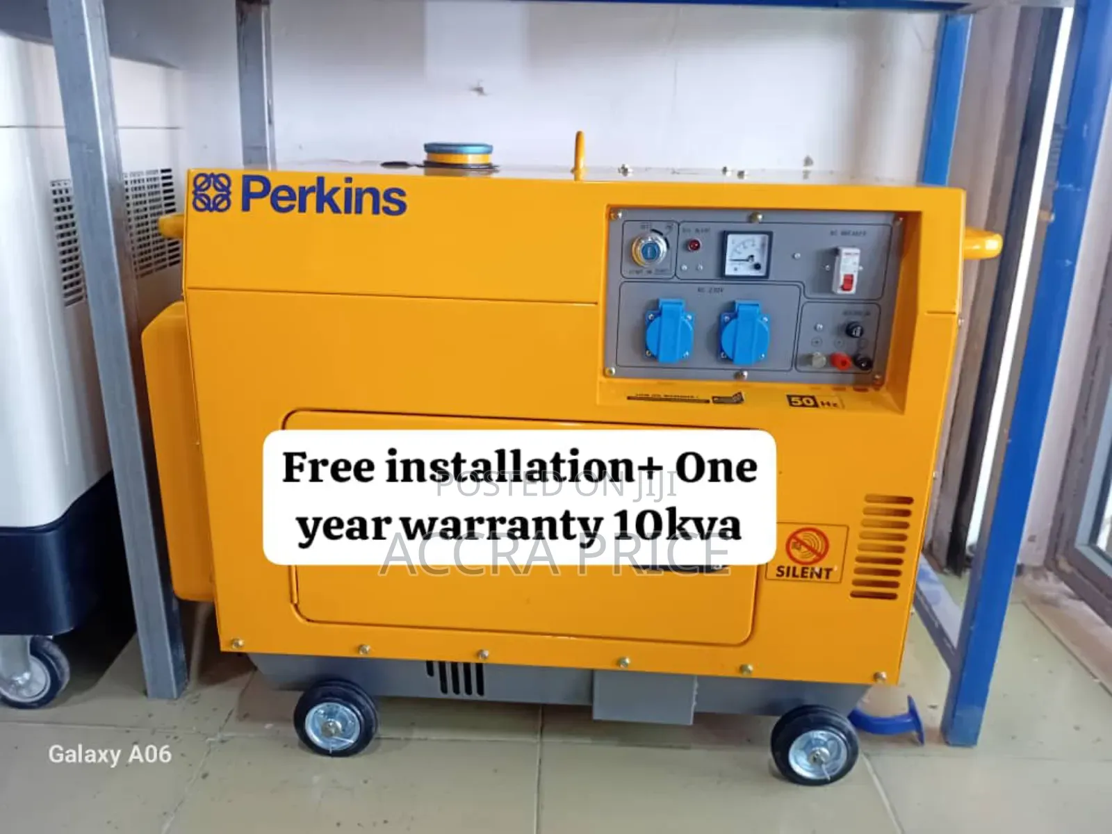Smooth Power Delivery 10kva Diesel Genset Perkins Genset Uk