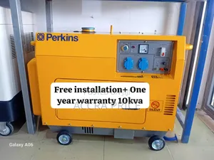 Smooth Power Delivery 10kva Diesel Genset Perkins Genset Uk