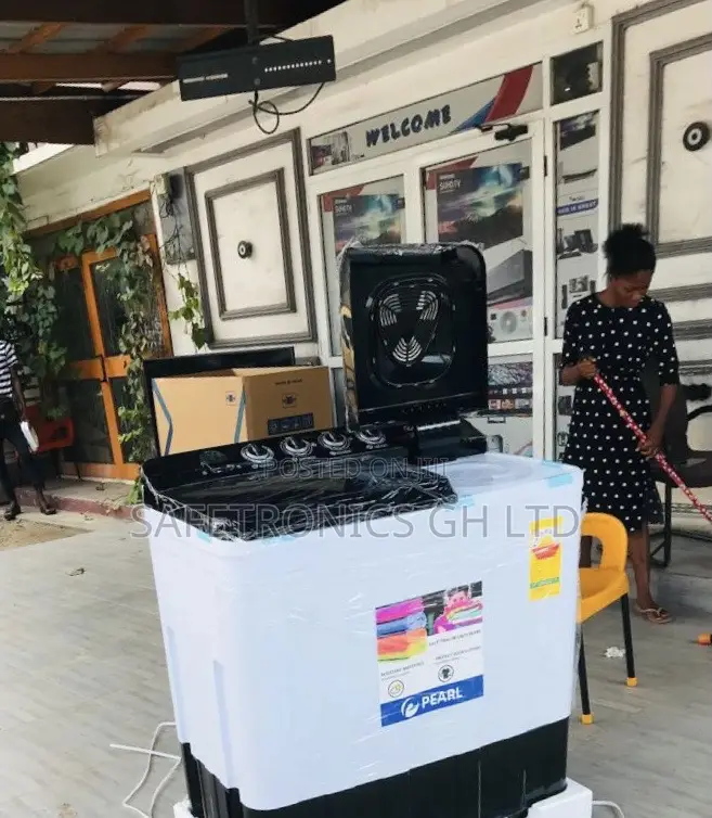 Fast Clean 18kg Pearl Topload Classic Semiauto Washer