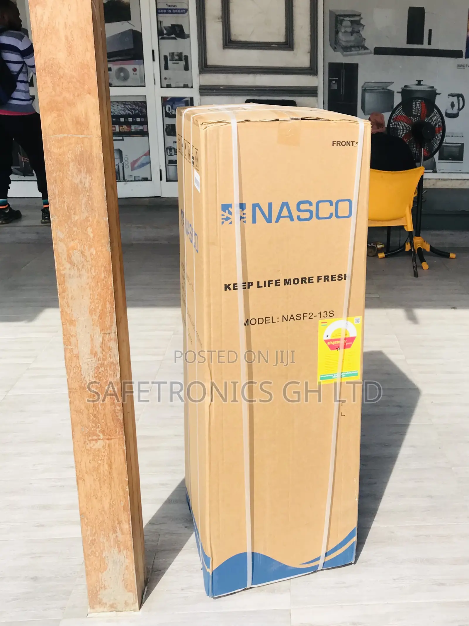 Durable Nas-13s Doubledoor Nasco Topfreezer Fast Fridge