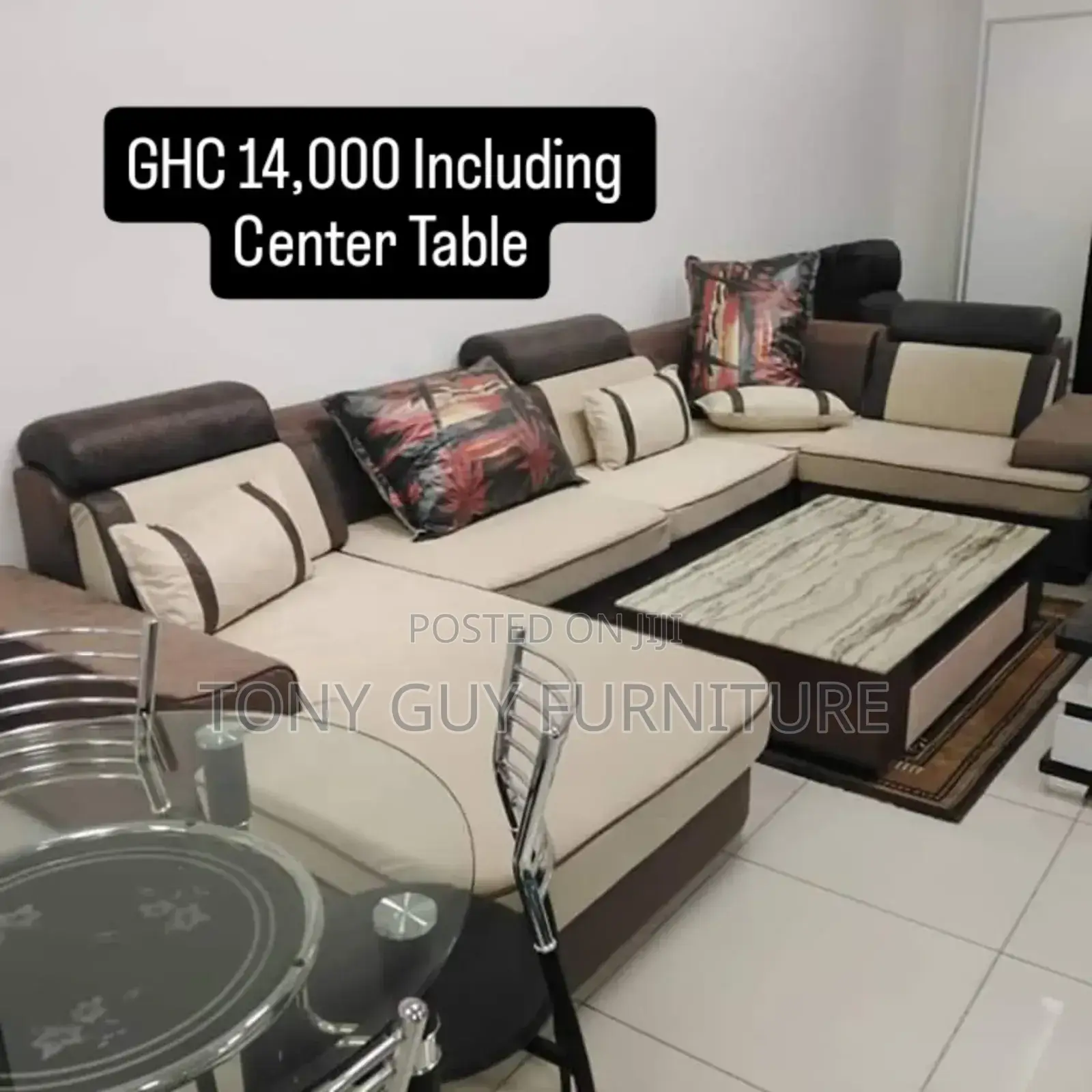 Sofa With Center Table