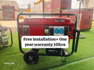 Smooth Power Delivery 10kva Petrol Genset Honda Genset Uk