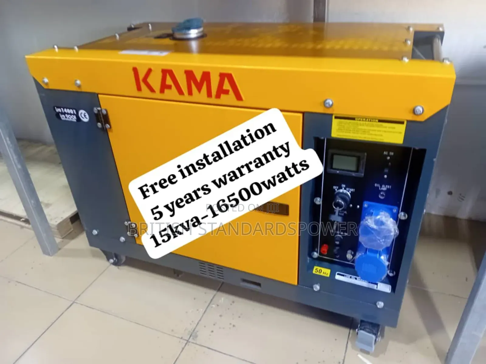 15kva Diesel Genset for General Purpose Built Diesel