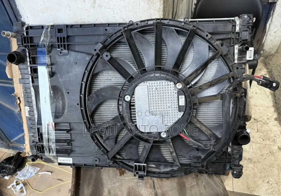 Range Rover Evoque Radiator Fan, Condenser Complete