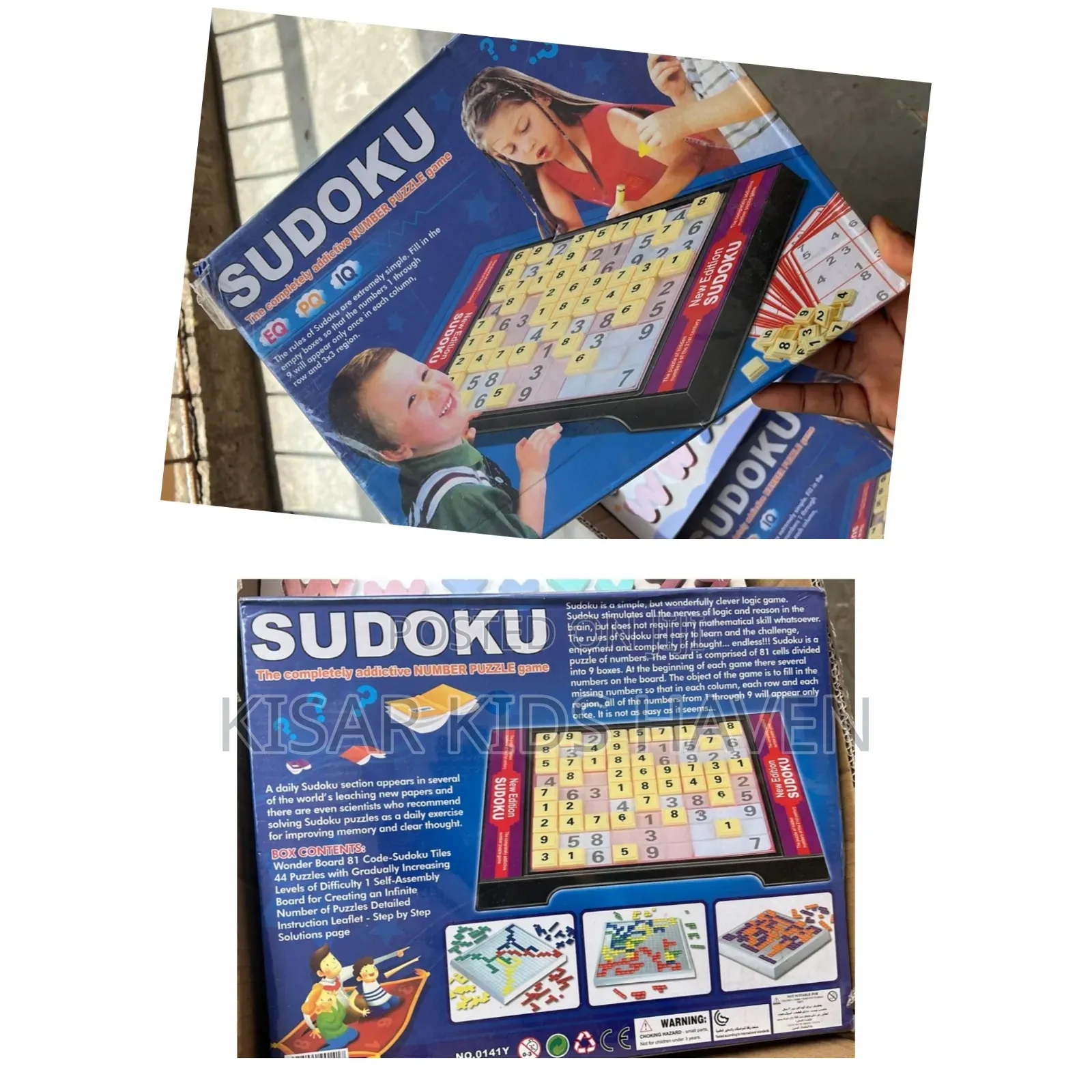 Sudoku Kids Board Game 6years +