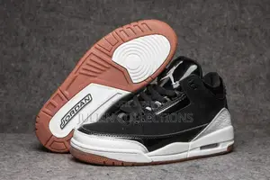 Jordan 3 Retro Gs Black and White
