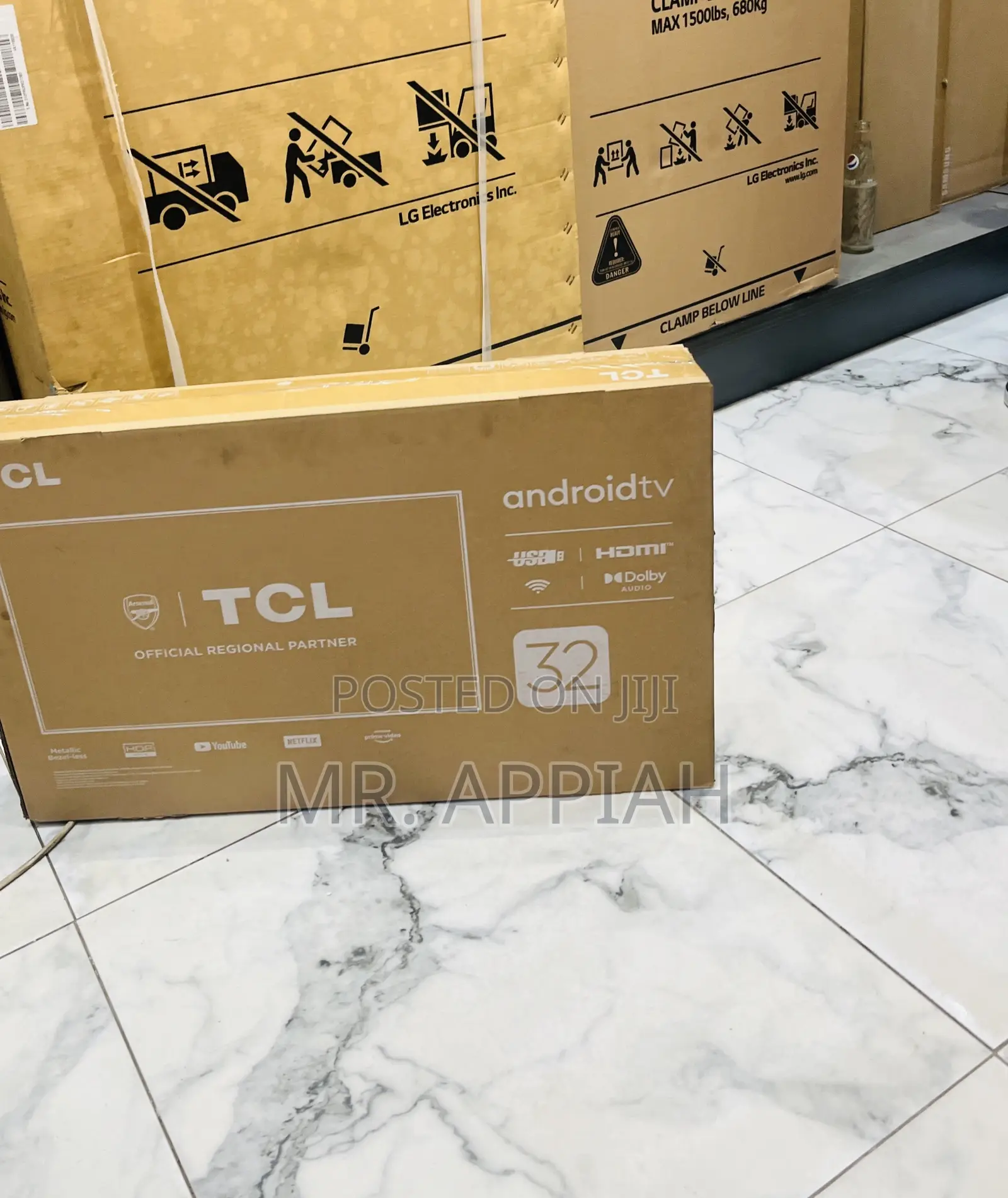Newly Made TCL 32s4500 32 Inch Android Tv(Black).