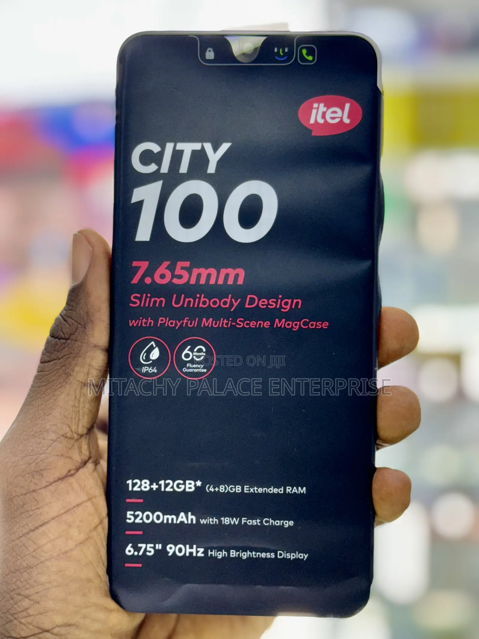 New Itel City 100 128 GB Gray