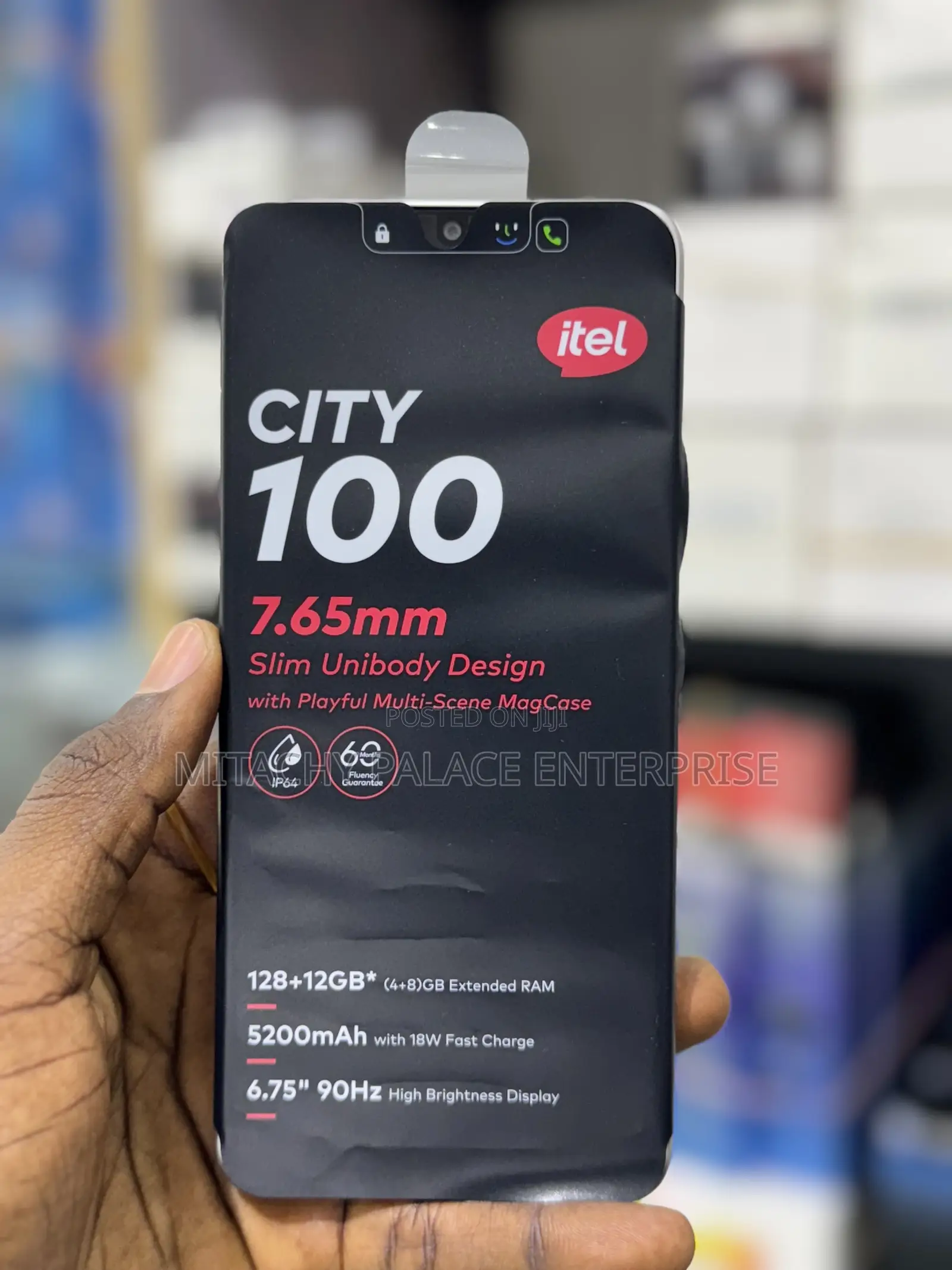 New Itel City 100 128 GB Gray