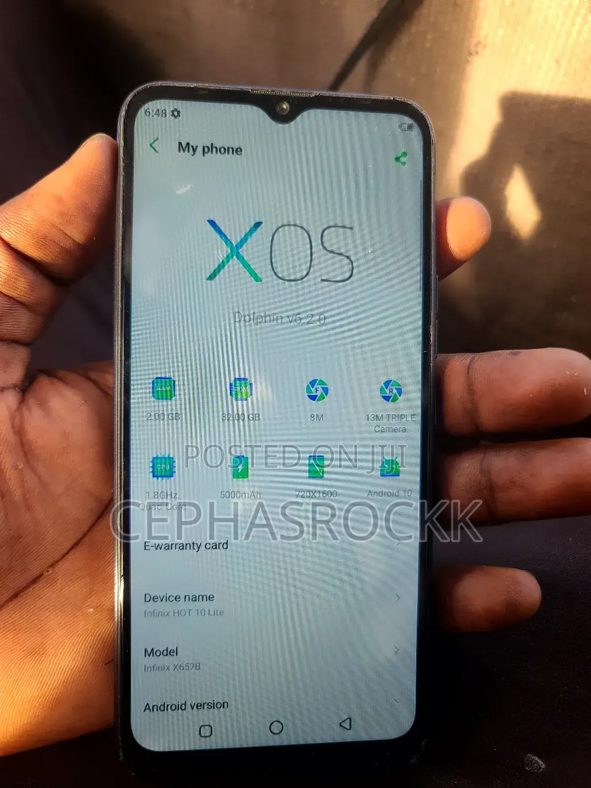 Infinix Hot 10 Lite 32 GB Black