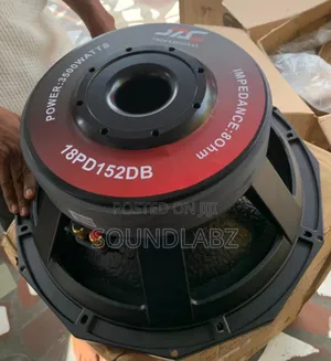 Photo - 18inches Double Magnet 3500watt Pair Of Jac Naked Speakers