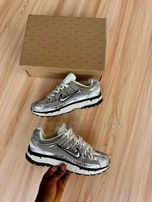 Photo - Nike P-6000 Metallic Silver Men’S Sneakers