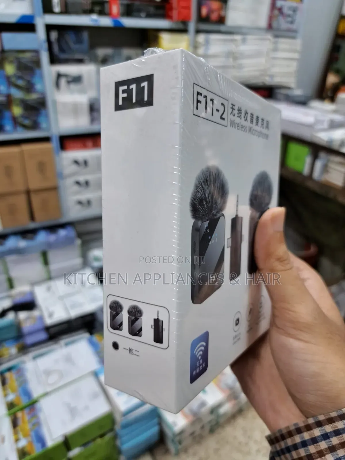 Wireless Microphone F11- 2 / Wireless Lavalier / Lapel