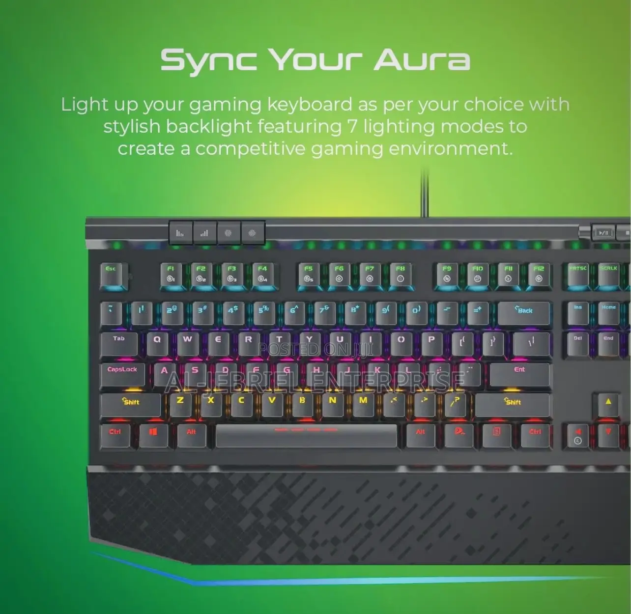 Vertux Tungsten Gaming Keyboard