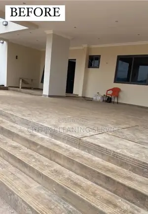 Window Glass and Floor Cleaning