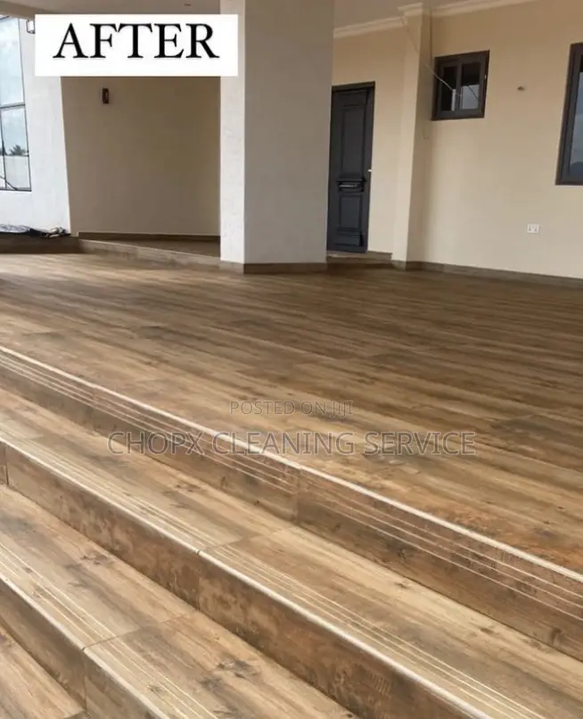 Window Glass and Floor Cleaning