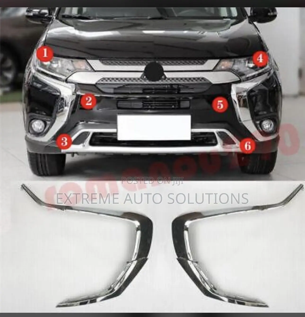 Outlander 2016.....20 Bumper Chrome