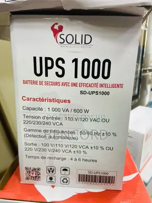 Solid Ups 1000va 600w(Sd-Ups1000)