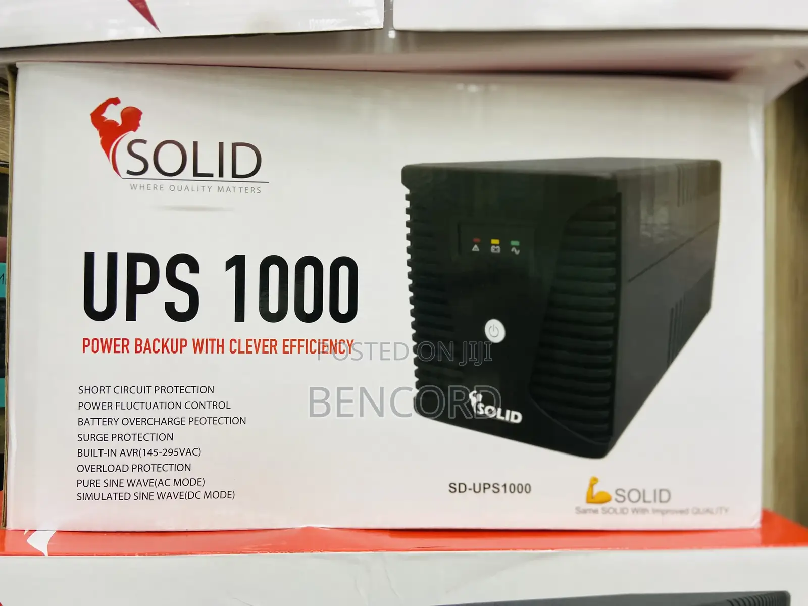 Solid Ups 1000va 600w(Sd-Ups1000)